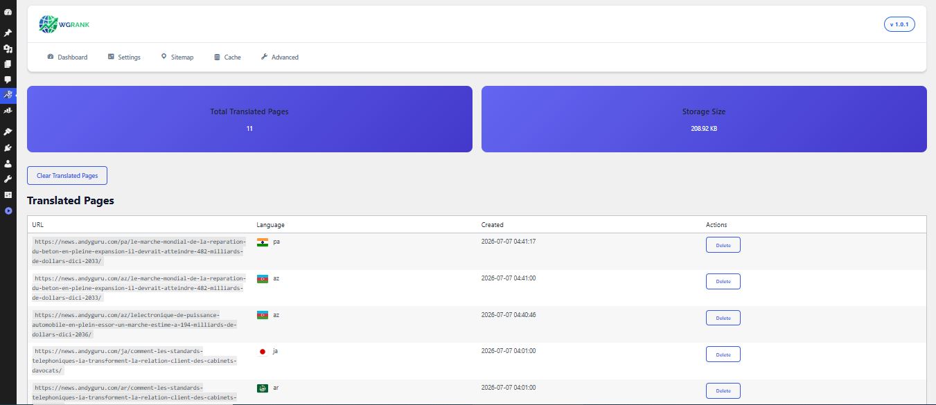 Sub-180ms caching engine for wordpress multilingual performance